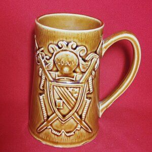 Vintage German Style Beer Mugs Ceramic Marked Japan